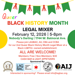 Queer Black History Month Legal Mixer