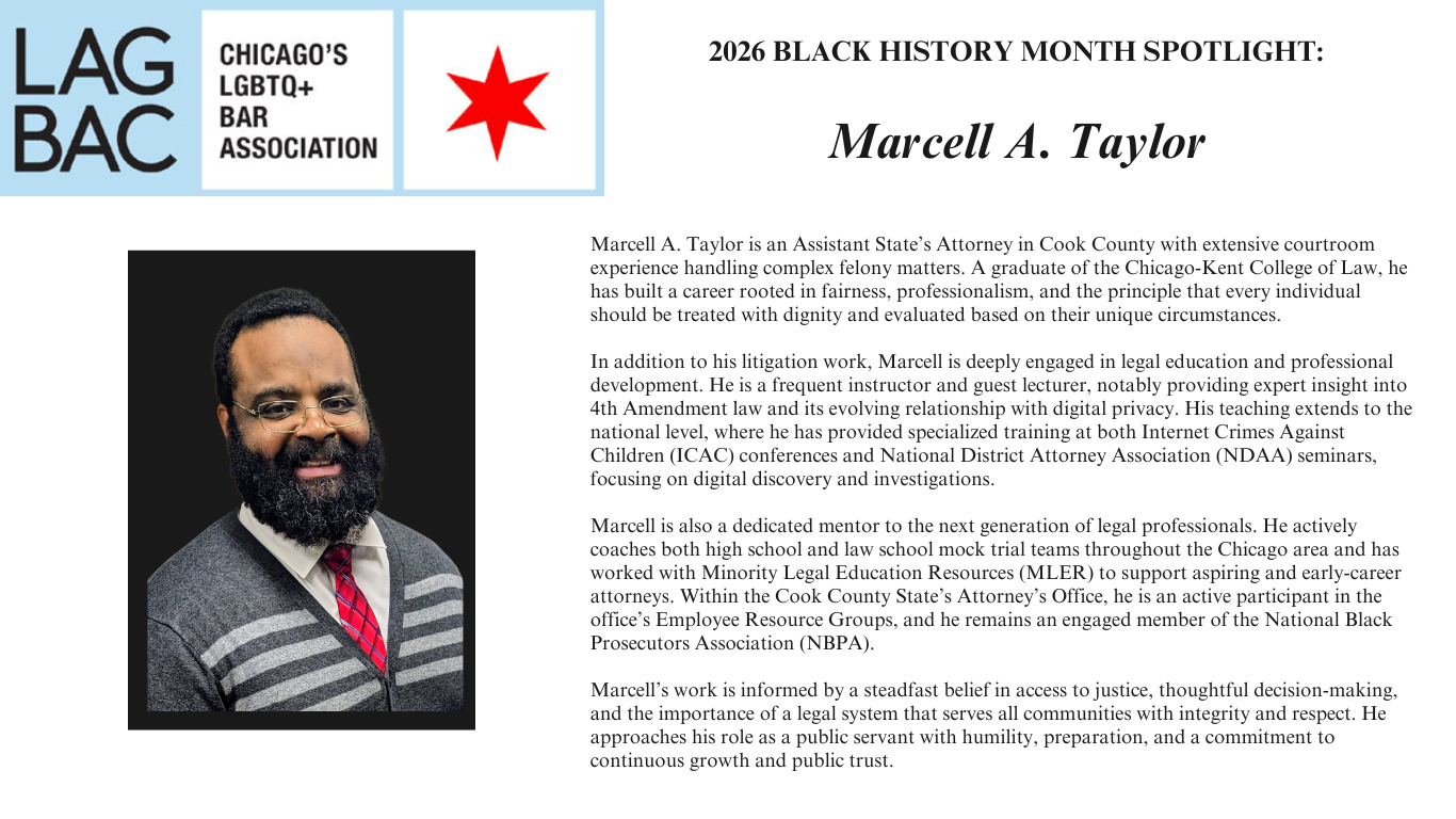 Diversity Spotlight: Marcell A. Taylor