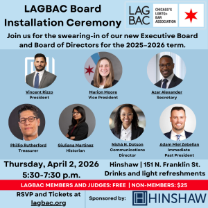 LAGBAC Board Installation Ceremony
