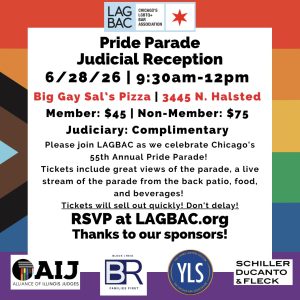 LAGBAC Pride Parade Judicial Reception