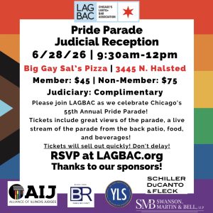 LAGBAC Pride Parade Judicial Reception